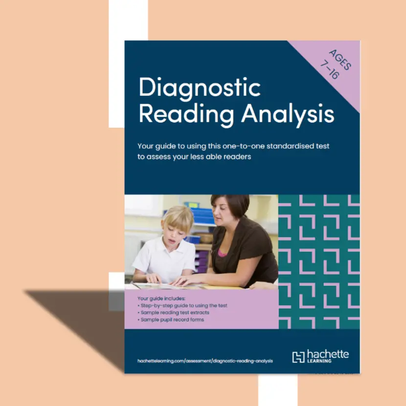diagnostic reading analysis brochure cover